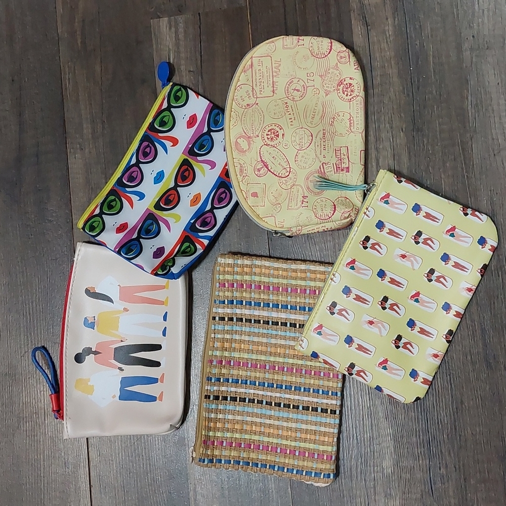 Ipsy Make-up Bags▪︎Set of Five